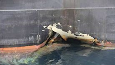 tankers off the United Arab Emirates