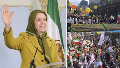 In Major Brussels Protest Maryam Rajavi Urges EU to Impose Sanctions on Iran's Regime