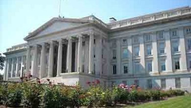 The us Treasury Department