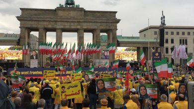 Huge March in Berlin for Regime Change in Iran