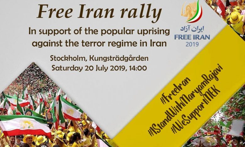 Mujahedin-E Khalq MEK Supporters to Hold Free Iran Rally in Stockholm Saturday