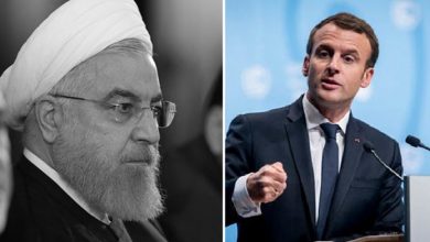 macron and rouhani