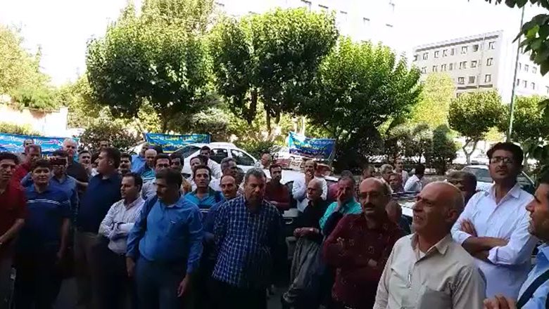 Rural Telecom Employees From Across Iran Protest in Tehran