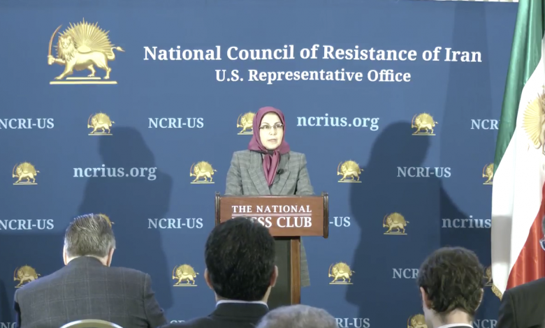 National Council of Resistance of Iran‘s U.S. Representative Office held a press conference