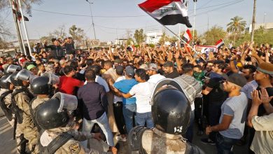 protest in Iraq