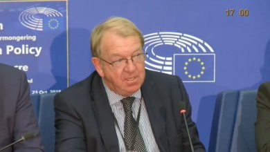 Former European lawmaker Struan Stevenson