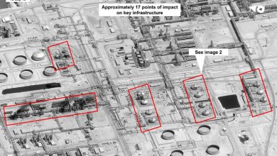 Satellite photos show extent of damage to Saudi Aramco plants