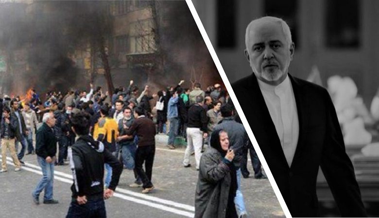 Zarif’s Trip to Italy Cancelled as Iran Protests Continue