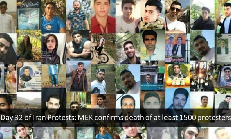 Martyrs of the Iran Protests-November 2019