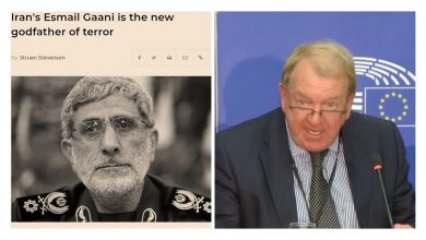Struan Stevenson: Iran Regime's Esmail Gaani