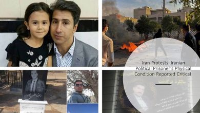 Iranian Political Prisoner’s Physical Condition Reported Critical