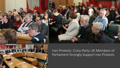 Iran Protests: Conference in the British Parliament in Support of the Iranian People's Uprising