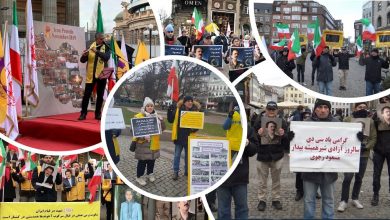 Iranians, MEK Supporters Commemorate the Last Group of Political Prisoners' Freedom in 1979, Express Solidarity With Iran Protests