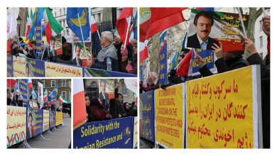 Anglo Iranians, MEK and NCRI Supporters Hold Rally in Solidarity With Iran Protests