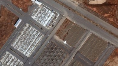 Iran, Qom - new graves for casualties of coronavirus