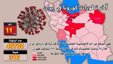 NUMBER OF VICTIMS (AS OF MAY 11, 2020, 6:00 PM CEST):