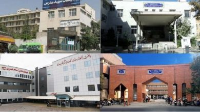 Tehran hospitals
