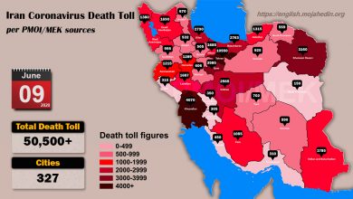 Iran: Coronavirus death toll in 327 cities exceeds 50,500