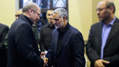 Qalibaf and Qassem Soleimani