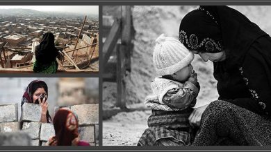 Iran: women living in holes and canals
