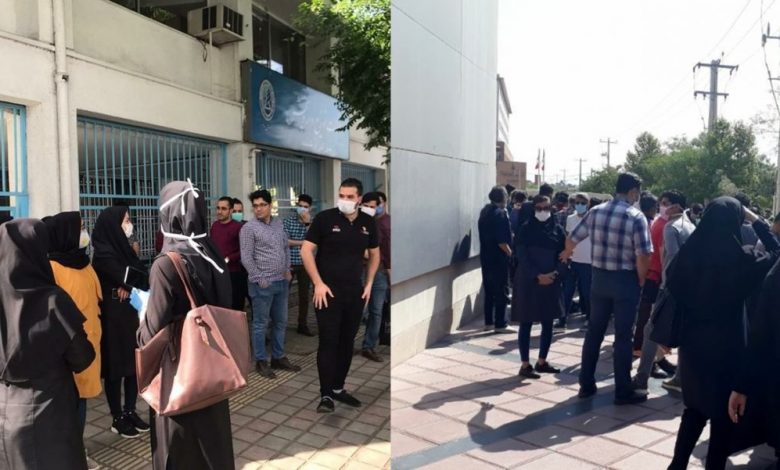 Nurses Protest Across Iran Against Mistreatment by the Regime amid COVID-19 Pandemic