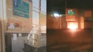 Iran: Defiant Youth Target Several Regime Centers of Suppression, Theft in Tehran, Isfahan, Mashhad, and Khorramabad on Anniversary of November 2019 Uprising