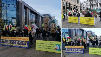 Iranians, MEK Supporters Protest in Vienna Simultaneous With JCPOA Joint Commission With Mullahs’ Terrorist Regime