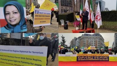Iranians Call on EU for a Firm Policy Towards the Iranian Regime