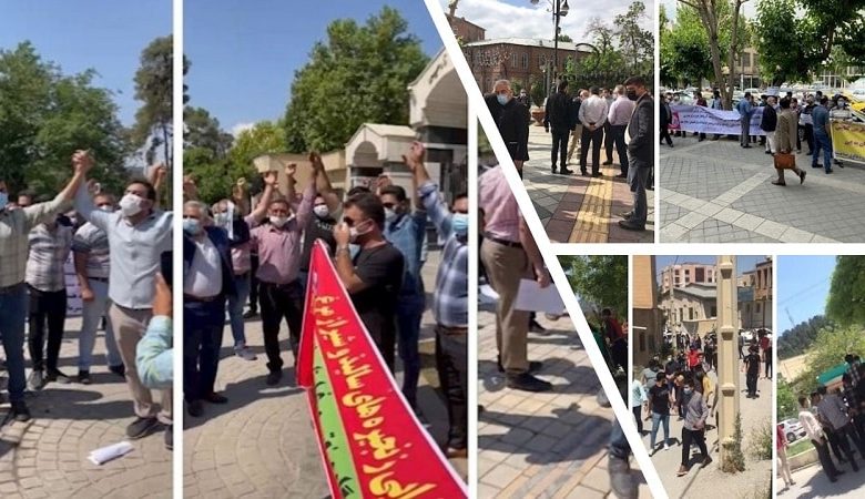 Round up of Iran Protests: People Hold Protests Amid COVID-19 Pandemic