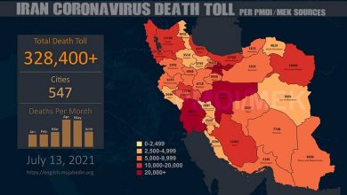 Iran: Staggering Covid-19 Death Toll Surpasses 328,400