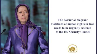 Mrs. Maryam Rajavi Comments Following the UN SEC. General Report to the General Assembly, on Situation of Human Rights in Iran: