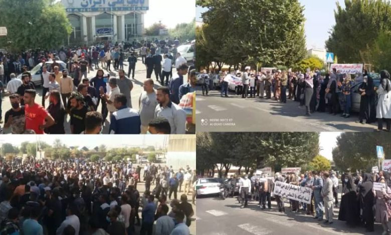 Iran: 253 Protests Across The Country in Two Weeks in September-October
