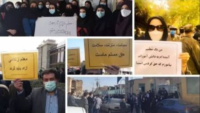 Protestas en Irán: tercer día de levantamiento de maestros en al menos 114 ciudades de todo el país