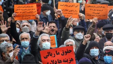 Retirees and Social Security Pensioners Rally in Tehran, Tabriz, Isfahan, Rasht, Khorramabad, Kermanshah, Qazvin, and Ahvaz