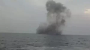 Arab Coalition Destroyed Two Bombed Boats of the Tehran-backed Houthi Militants