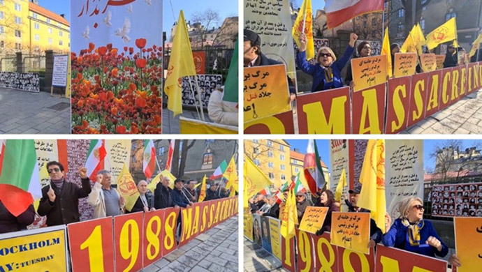 Iranian exiles in Stockholm demand accountability for regime officials