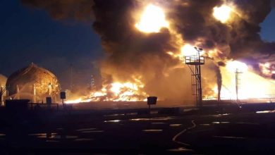 Major Fire Outbreak at Mahshahr Petrochemical Complex in Southwestern Iran