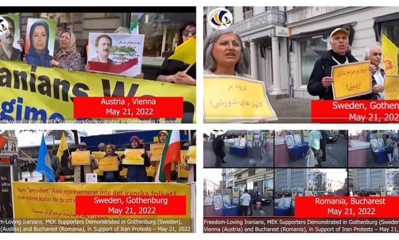 Iranians and MEK Supporters Voice Support for Protests in Iran