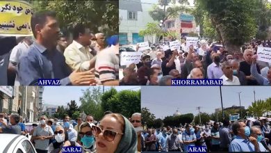 Retirees Take to the Streets in Iran, Protest for the Third Day