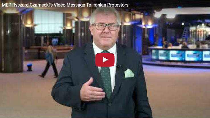 Iran Protests 2022: MEP Ryszard Czarnecki’s Video Message To Iranian Protestors