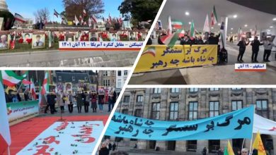 In Four Corners of the World, Iranians Call for Freedom and Democracy