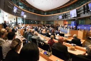 Maryam Rajavi Calls for Supporting Iran’s People Quest for Freedom in European Parliament