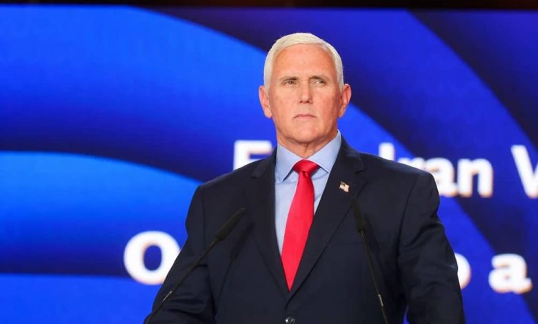 Former American VP Mike Pence: American People Stand for Free Iran