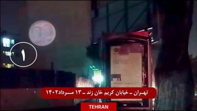 Projection of Images of Resistance Leadership in Tehran and Seven Other Cities