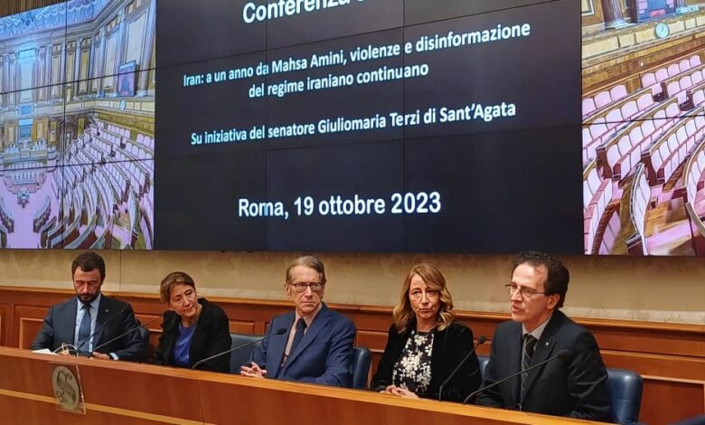 Session at Italian Senate Calls out Iran’s Regime for Terrorism and Disinformation