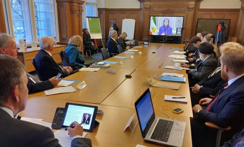 International Conference in British Parliament Addresses Middle East Crisis and Calls for Action Against Iranian Regime