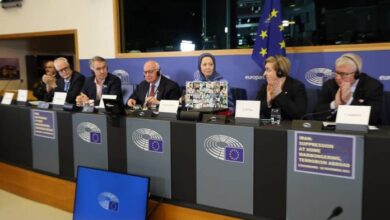 European Parliament Hosts Mrs. Rajavi, Addressing Regime Fueling Regional Crisis and Crackdown in Iran