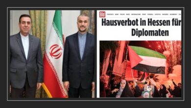 Iran News: German State Issues Ban on Iranian Diplomats Following April 14 Attack