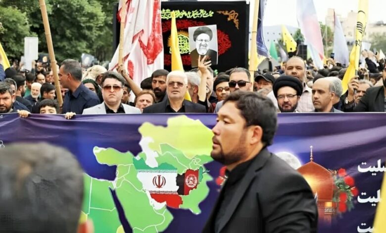 Iran News: Clerical Regime Used 100,000 Afghan Migrants to Boost Attendance at Raisi Funeral, News Agency Admits