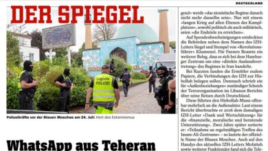 Iran News: German Outlet Exposes Iran’s Regime Deep Ties with Hamburg Mosque